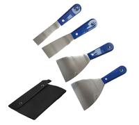 4/7Pcs Professional Putty Cutter Paint Scraper Tool Stainless Steel Metal Scraper for Removing Caulk Paint Home Improvement Tools