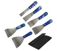 4/7Pcs Stainless Steel Putty Cutter Handle Scraper Paint Cutter Decoration Wall Scraper Paint Tool Home