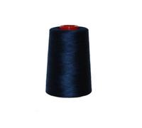 4, 8 & 10 x Overlocking Sewing Machine Industrial Polyester Thread 5000 Yard Cones (Navy Blue, 4)