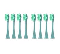 4/8/12/16 Pcs Replacement Toothbrush Heads Compatible with Oclean X/X PRO/ Z1/ F1/ One/Air 2/ SE Electric Toothbrush Bristle(8 Pcs Blue)(8 Pcs Green)