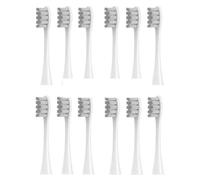 4/8/12/16 Pcs Replacement Toothbrush Heads Compatible with Oclean X/X PRO/ Z1/ F1/ One/Air 2/ SE Electric Toothbrush Bristle(8 Pcs Blue)(12 Pcs Gray)