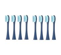 4/8/12/16 Pcs Replacement Toothbrush Heads Compatible with Oclean X/X PRO/ Z1/ F1/ One/Air 2/ SE Electric Toothbrush Bristle(8 Pcs Blue)(8 Pcs Blue)