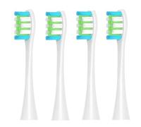 4/8/12/16 Pcs Replacement Toothbrush Heads Compatible with Oclean X/X PRO/ Z1/ F1/ One/Air 2/ SE Electric Toothbrush Bristle(8 Pcs Blue)(4 Pcs White)