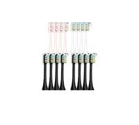 4/8/12/16Pcs Replacement Brush Heads Compatible for xiaomi SOOCAS X3 X1 X5 SOOCARE Electric Toothbrush(Black8 pink4 white4)