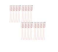 4/8/12/16Pcs Replacement Brush Heads Compatible for xiaomi SOOCAS X3 X1 X5 SOOCARE Electric Toothbrush(Pink16)