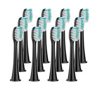 4/8/12/16PCS Replacement Brush Heads,Compatible with Phili Sonic Care DiamondClean HX3/HX6/HX9 Toothbrush Heads(12pcs)