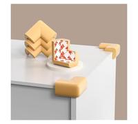 4/8/12 Pcs Soft Foam Safety Corner Protectors Edge Corners Protection Anti Collision Bumper Proofing Cushion For Furniture Fireplace Coffee Table Desk Guards Sharp Edges(Orange,8 pack)