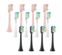 4/8/12pcs Replacement Brush Heads ForCompatible for Xiaomi SOOCAS V1 V2 X3 X3U X5 D2 D3 SOOCARE Sonic Electric Toothbrush Head Soft Bristle(Variety 12Pcs)
