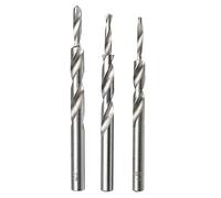 4-8/5-9/6-10mm Twist Step Drill Bit for Woodworking Manual Pocket Hole Drill 3pcs