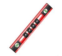 4.8 mm Bore Drilling Level Ruler with Positioning Slider and Clear Markings for Professional Socket Installation Alignment