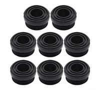 4/8 Pack Lower Rubber Foot Pads 68325-Z07-003 for Honda Generators EB2000 EU2000i EU2200,Black Replacement Parts to Reduce Vibration and Enhance Stability(8pcs)