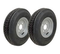 4.80/4.00-8 road legal, high speed wheels, 400 8, 4ply, 100mm PCD - set of 2