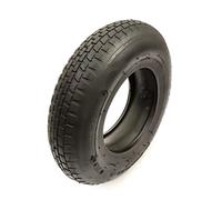 4.80/4.00-8 Tyre & Inner Tube Straight Valve 4 Ply 16 Inch Tire Wheelbarrow Cart 4.00-8 4.80-8 Black