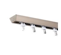 4.8m Aluminum Ceiling ain Track System for Bay Champagne h Easy to Install Modern Design for Drapes & ains Perfect Home Decor Solut