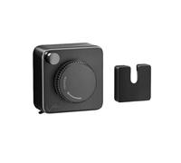 4.8m Retractable Clothesline Wall Mounted Stainless Steel Drying Rope, Anti-Sag Locking Mechanism Invisible Laundry Line for Indoor Outdoor Balcony Bathroom(Black)