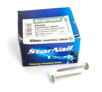4.8mm Rapierstar StarNail Polymer Headed Nails - 65mm, Chartwell Green