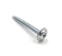 4.8mm Rapierstar StarPVCU WSR Baypole Screw Waffer Head (200 Pack) - 50mm