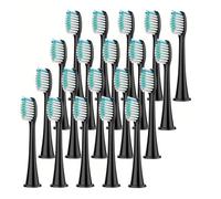 4/8pcs Replacement Toothbrush Heads Compatible with Philips Sonicare Electric Brush Head 4100 6500 6100 7500 5300 11(Black 20pc)