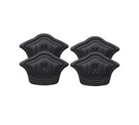 4/8pcs/Set Insoles for Shoes Patch Heel Pads for Adjustable Size Feet Pad Insole Adhesive Back Sticker Insert Prevent Slipping Out(2Pairs-Black-8mm)