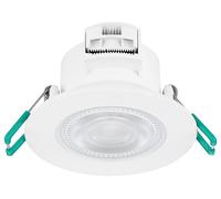 Sylvania SylSpot 6 Pack Neutral White Recessed 4.8W LED Spotlight - Size: 4.7 x 8.7 x 8.7cm - Wilko