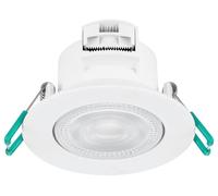 Sylvania SylSpot 6 Pack Warm White Recessed 4.8W LED Spotlight - Size: 4.55 x 8.7 x 8.7cm - Wilko