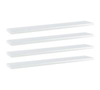 vidaXL 4x Bookshelf Boards Sonoma Oak Engineered Wood Extra Replacement Panel