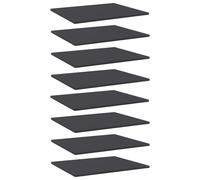 4/8x Bookshelf Boards Engineered Wood Rack Multi Colours Multi Sizes vidaXL