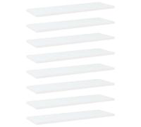 vidaXL Bookshelf Boards 4 pcs White 60x20x1.5 cm Engineered Wood