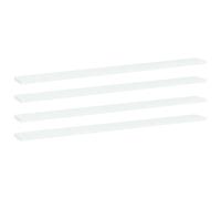 vidaXL Bookshelf Boards 4 pcs Sonoma Oak 100x10x1.5 cm Engineered Wood