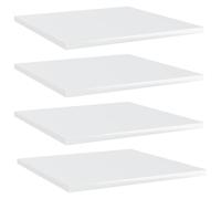 vidaXL Bookshelf Boards 4 pcs Concrete Grey 40x40x1.5 cm Engineered Wood