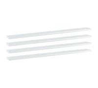 4-8x Modern Wood Shelf Floating Wall Shelves White Black Grey Bookcase Display