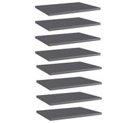 4-8x Modern Wood Shelf Floating Wall Shelves White Black Grey Bookcase Display