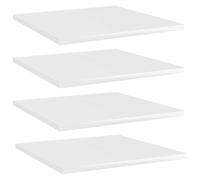 4-8x Modern Wood Shelf Floating Wall Shelves White Black Grey Bookcase Display