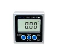 4 * 90 Mini Digital Bevel Box Gauge Digital Inclinometer Protractor Angle Finder Gauge with Magnets On Bottom