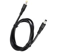 4.97Ft / 1.5m 12V CCTV Security Camera Power Cable, 2.1mmX5.5mm Male to Male Adapter Plug Cable, 5.5mm X 2.1mm DC Power Cable 12V for Security Camera, DVR Standalone LED Strip, CCTV IP Surveillance