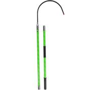4.9FT High Voltage Rescue Hook with Detachable Insulated Pole - Heavy Duty 220lbs Load Fire Safety Tool for Lineman, Electricians, Emergency Workers