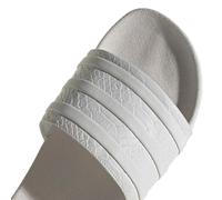 (4) adidas Adilette Mens Slide Sandals in Crystal White