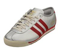 (4) adidas Italia 70s Womens Fashion Trainers in Silver Red