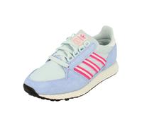 adidas Originals Womens Forest Grove Trainers in Light Blue Suede - Size UK 4