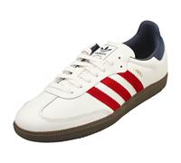 (4) adidas Samba Og Mens Casual Trainers in White Red