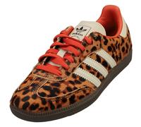 adidas Originals Womens Samba OG Leopard Trainer - Black - Size 4