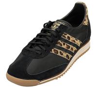 (4) adidas Sl 72 Og Womens Fashion Trainers in Black Leopard