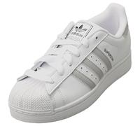 (4) adidas Superstar Ii Unisex Fashion Trainers in White Grey