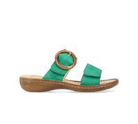(4 (Adults')) 60894-52 | Green | Womens Adjustable Mule Sandals