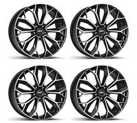 4 AEZ Leipzig dark Wheels 9.0Jx20 5x120 for Land Rover Defender Discovery Range