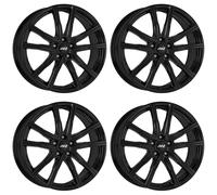 4 AEZ Montreal black Wheels 7.5Jx19 5x114.3 for Mitsubishi ASX Eclipse Cross Lan