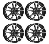 4 AEZ Montreal dark Wheels 7.0Jx18 5x114.3 for Mazda 3 6 Cx-3 Cx-30 Cx-5 Mx-30 M