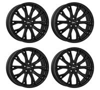 4 AEZ Toronto black Wheels 8.5Jx18 5x114.3 for Tesla Model 3
