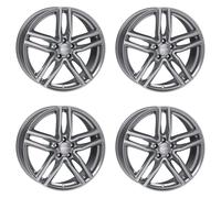 4 Alutec Ikenu wheels 6.5Jx17 ET38 4x100 GRA for MAZDA 2 MX-5