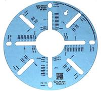 4 and 8 Stud Wheel Bolt Pattern Gauge, Metric and Imperial